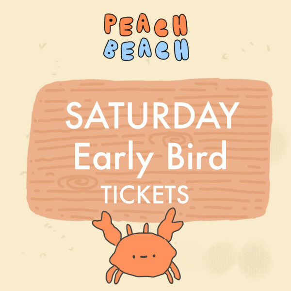 Saturday Early Bird (Limited)